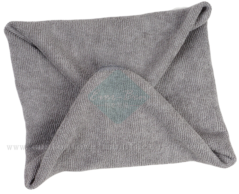 China Bulk microfiber cloth for windows absorbent towels Supplier Custom thin microfiber cloth Towel Factory